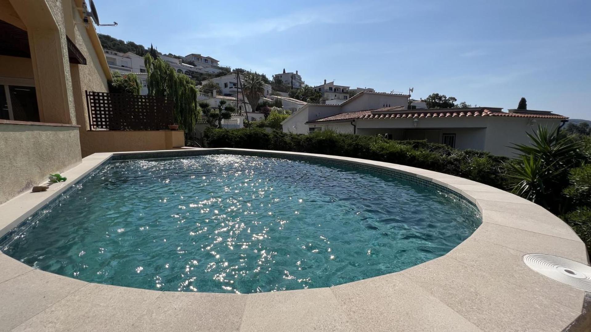 Preciosa Casa En Mas Fumats Con Piscina Y Bonitas Vistas Villa Selva de Mar Exterior photo